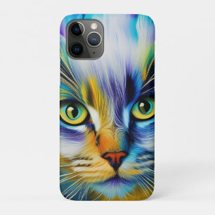 Sluiting van een kleurrijke Siamese Kitten Case-Mate iPhone Case