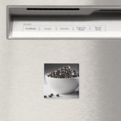 Sluiting van een kom vol koffiebonen magneet (Insitu (Vaatwasser))