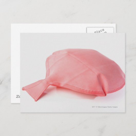 Sluiting van een kussen van het gehele lichaam briefkaart (Voorkant / Achterkant)