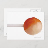 sluiting van een lolly briefkaart (Voorkant / Achterkant)