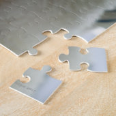 Sluiting van een minipoedel legpuzzel (Zijkant)