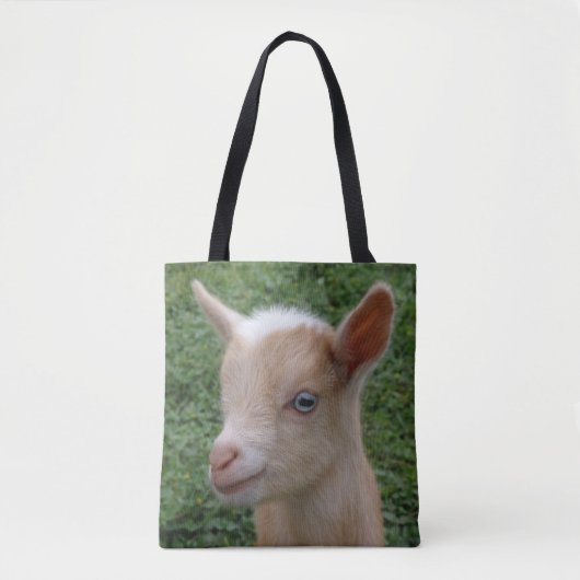 Sluiting van een Nigeriaans Kind van Dwarf Dairy G Tote Bag (Voorkant)