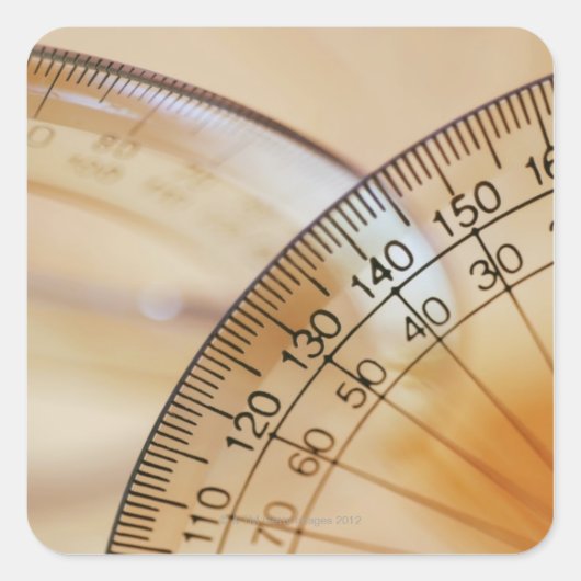 Sluiting van een oprolmechanisme vierkante sticker (Voorkant)