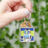 Sluiting van een robot sleutelhanger (Hand)