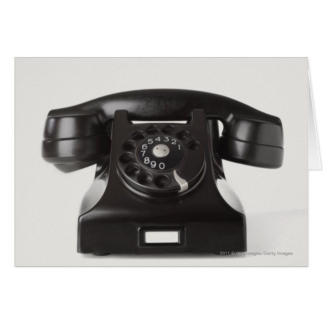 Sluiting van een roterende telefoon (Voorkant Horizontaal)