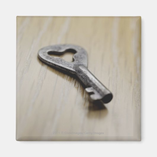 Sluiting van een sleutel magneet (Voorkant)