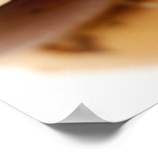 Sluiting van een stapel geassembleerde bagels poster (Hoek)