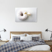 Sluiting van een taart canvas afdruk (Insitu (Slaapkamer))