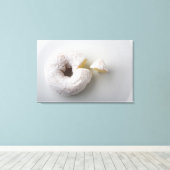 Sluiting van een taart canvas afdruk (Insitu (Houten vloer))