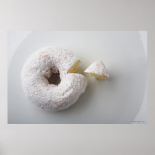 Sluiting van een taart poster