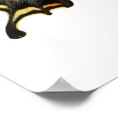 Sluiting van een vlinder 2 poster (Hoek)