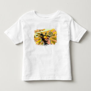 Sluiting van een zakenman met een magische lamp kinder shirts