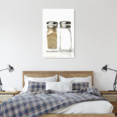 Sluiting van een zout en een peper 2 canvas afdruk (Insitu (Slaapkamer))