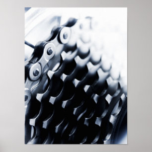 Sluiting van fietsenbanden poster