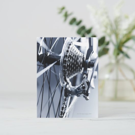 Sluiting van fietsenvistuig 2 briefkaart (Staand voorkant)