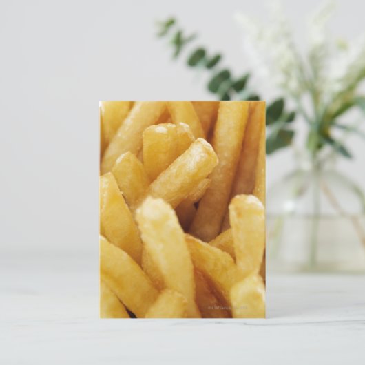 Sluiting van friet briefkaart (Staand voorkant)