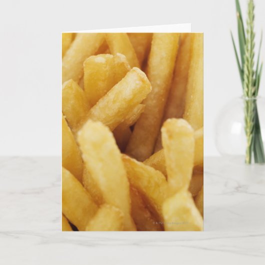 Sluiting van friet kaart (Voorkant)