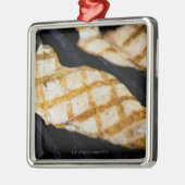 Sluiting van gegrilde kippenborsten metalen ornament (Links)