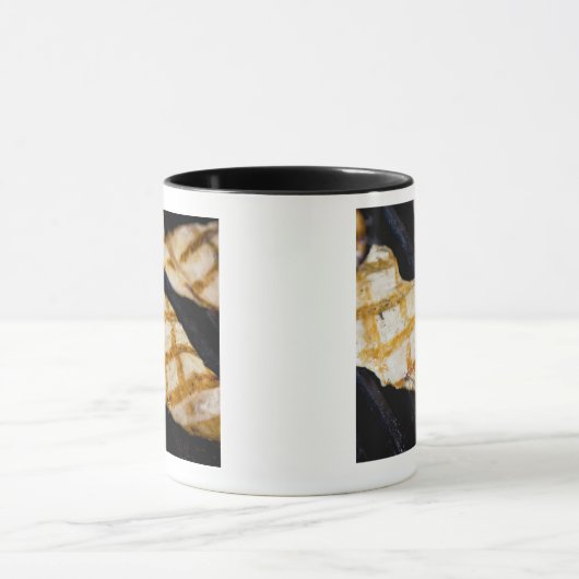 Sluiting van gegrilde kippenborsten mok (Midden)