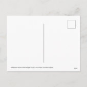 Sluiting van gelbbrustermauwen op de tak feestdagenkaart (Achterkant)