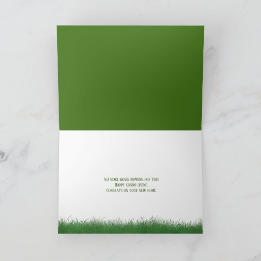 sluiting van groengras kaart (Binnen)