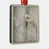 Sluiting van handdoeken in spa metalen ornament (Rechts)