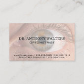 Sluiting van het Afbeelding van het menselijk oog Visitekaartje (Voorkant)