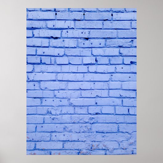 Sluiting van het baksteenoppervlak poster (Voorkant)