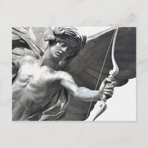 Sluiting van het beeld van Eros in Piccadilly Circ Briefkaart