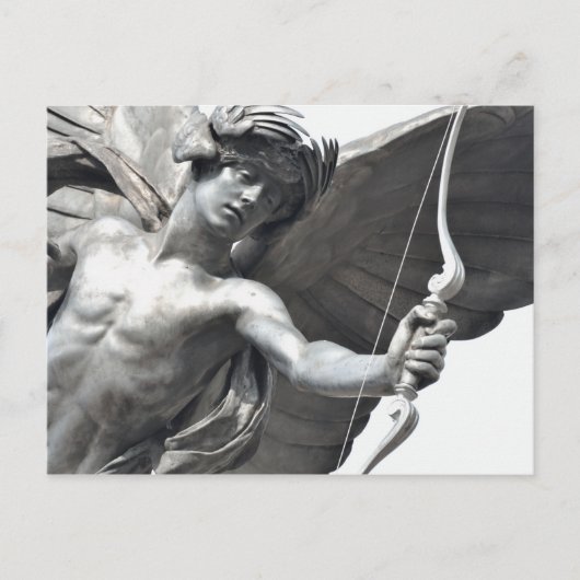 Sluiting van het beeld van Eros in Piccadilly Circ Briefkaart (Voorkant)