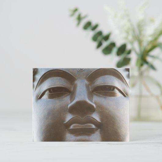 Sluiting van het Boeddha-standbeeld Briefkaart (Staand voorkant)