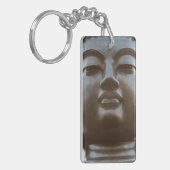 Sluiting van het Boeddha-standbeeld Sleutelhanger (Voorkant Links)
