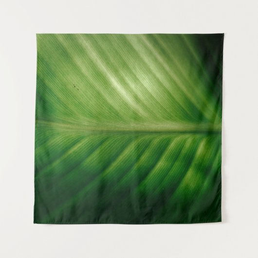 Sluiting van het groene blad wandkleed (Voorkant)