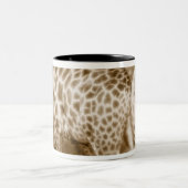 Sluiting van het nationale park van de Giraffe Kru Tweekleurige Koffiemok (Center)