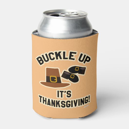 Sluiting van het ontwerp van de Thanksgiving Fun T Blikjeskoeler (Blikje Voorkant)