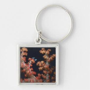 Sluiting van het Oranje Soft Coral onderwater, Pal Sleutelhanger