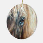 Sluiting van het paardenoog keramisch ornament (Links)