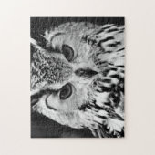 Sluiting van het portret van Euraziatische arend-u Legpuzzel (Verticaal)