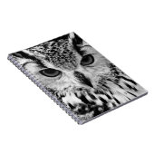 Sluiting van het portret van Euraziatische arend-u Notitieboek (Rechterzijde)