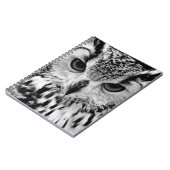 Sluiting van het portret van Euraziatische arend-u Notitieboek (Linkerzijde)