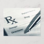 Sluiting van het recept briefkaart (Voorkant)