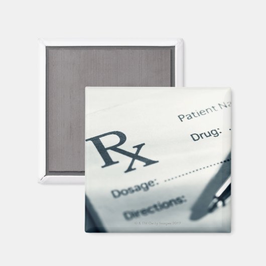 Sluiting van het recept magneet (Voorkant / Achterkant)