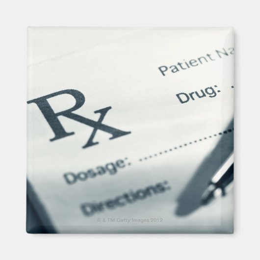 Sluiting van het recept magneet (Voorkant)