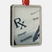 Sluiting van het recept metalen ornament (Rechts)
