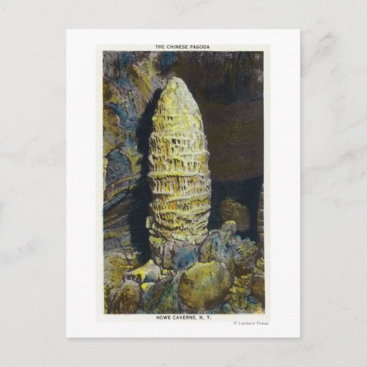 Sluiting van het Uitzicht van de Chinese pagode Briefkaart (Voorkant)