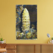 Sluiting van het Uitzicht van de Chinese pagode Canvas Afdruk (Insitu (Woonkamer))