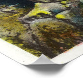 Sluiting van het Uitzicht van de Chinese pagode Poster (Hoek)