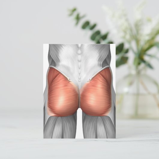 Sluiting van het Uitzicht van de menselijke gladde Briefkaart (Staand voorkant)