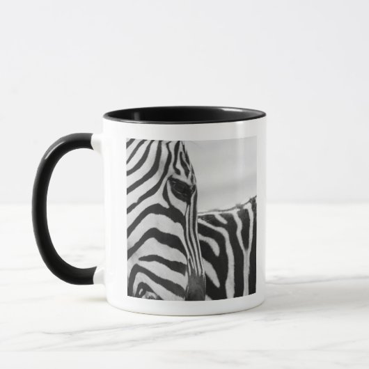 Sluiting van het zebra en de schouder mok (Links)