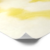 Sluiting van honing die op een dessert druppelt poster (Hoek)